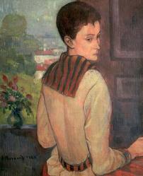 Emile BERNARD - Portrait de Madame Schuffenecker